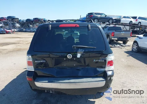 2008 Mercury Mariner Hybrid из США, поврежденный, VIN 4M2CU29H98KJ16197